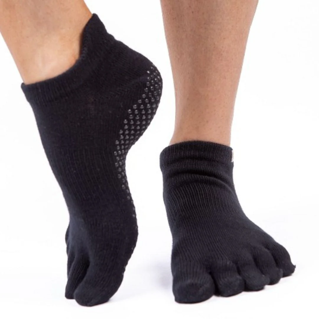 Alun Indendørs Tå-sokker YOGA - Anti-slip (No show) - Image 2