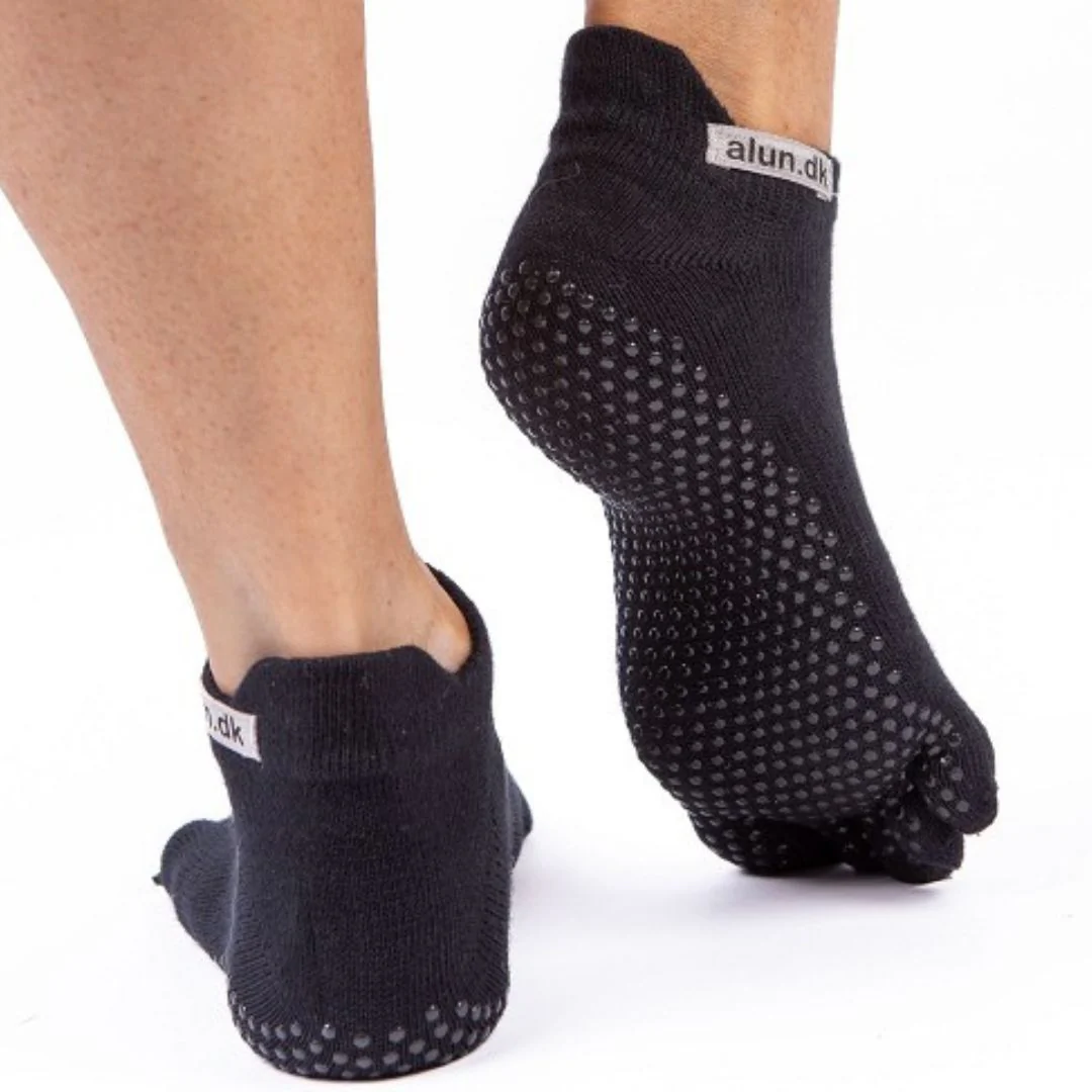 Alun Indendørs Tå-sokker YOGA - Anti-slip (No show) - Image 3