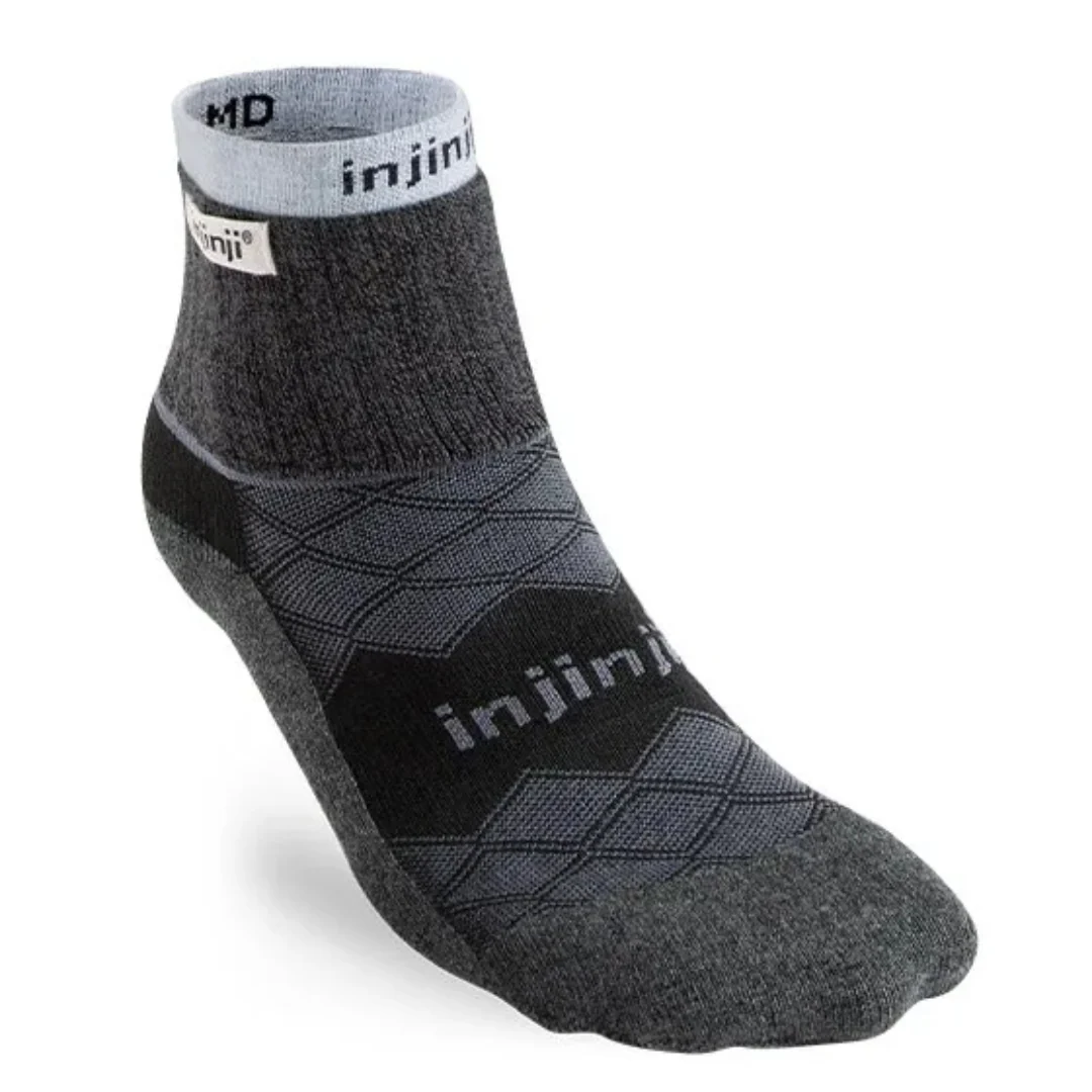 Injinji Liner + Runner Tå-sokker Sort (Mini Crew)