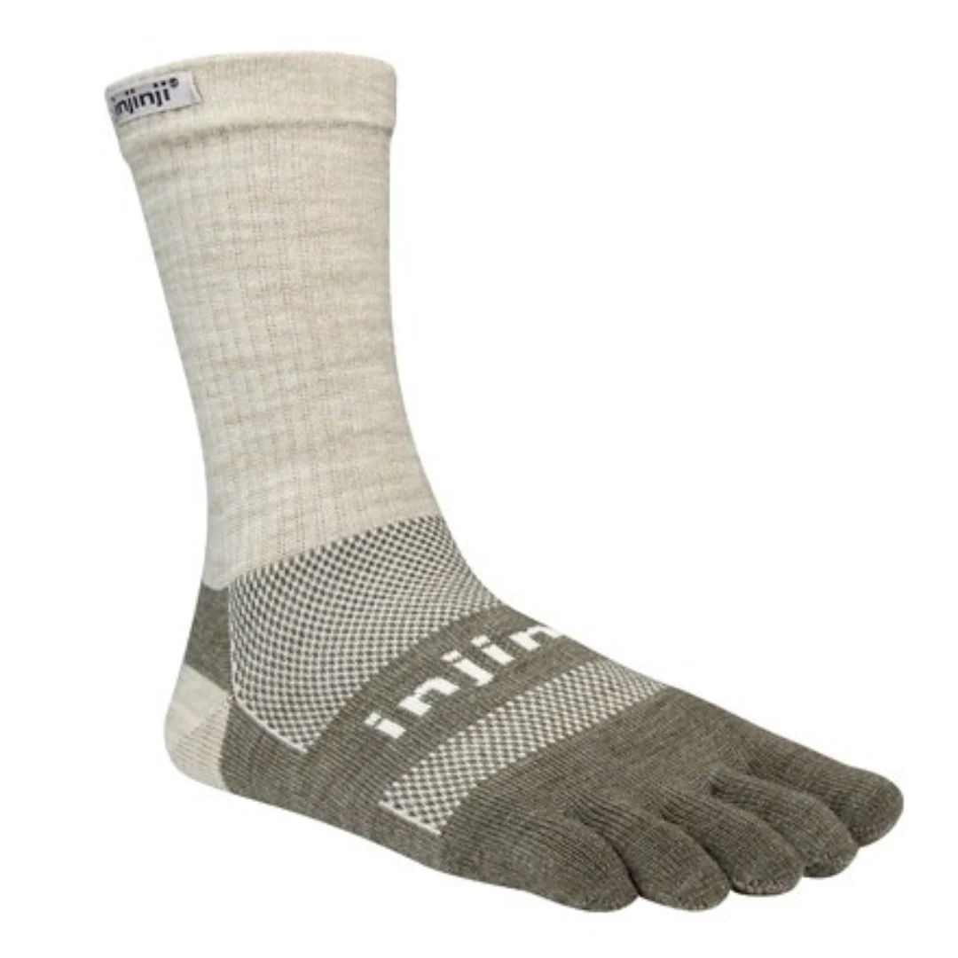 Injinji Outdoor Nüwool Sand Tå-sokker (Crew)