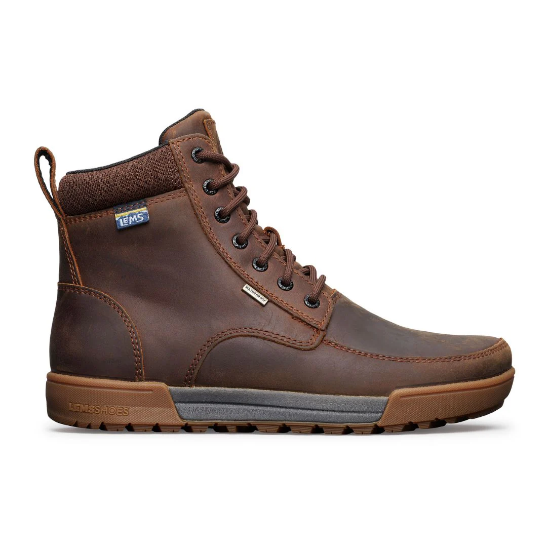 Lems boulder summit waterproof Rugged Bark - Image 4