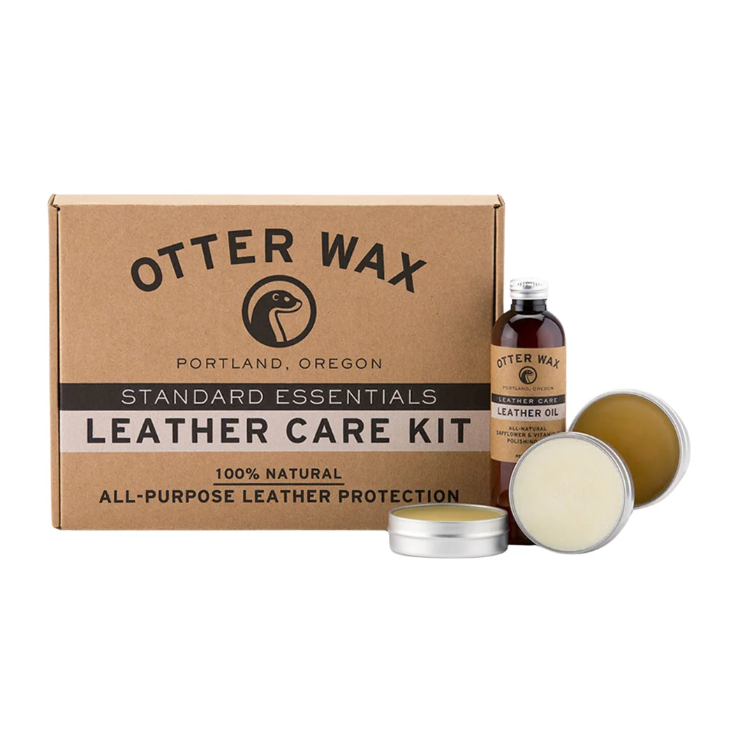 Otter Wax læderplejesæt